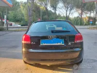 Usata Audi A3 105 CV (77 kW) 2007 Nero Utilitaria