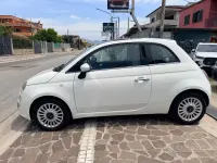 Usata Fiat 500 Lounge 69 CV (50 kW) 2011 Bianco Utilitaria