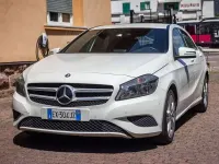 Usata Mercedes A180 109 CV (80 kW) 2014 Bianco Utilitaria