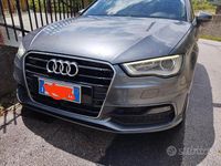 Usata Audi A3 S-Line 150 CV (110 kW) 2015 Grigio Berlina
