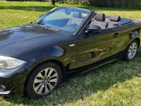 Usata BMW 118 Cabriolet Efficient Dynamics 143 CV (105 kW) 2011 Nero Cabrio