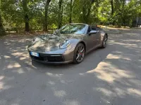 Usata Porsche 992 450 CV (330 kW) 2020 Grigio Cabrio