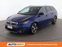 Usata Peugeot 308 GT-line 120 CV (88 kW) 2017 Blu/azzurro Station wagon