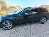 Usata Mercedes C220 Premium 170 CV (125 kW) 2018 Nero Station wagon