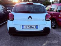 Usata Citroën C3 Feel 74 CV (54 kW) 2017 Bianco Berlina
