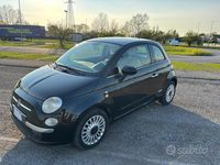 Usata Fiat 500 Lounge 69 CV (50 kW) 2010 Nero Utilitaria