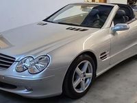 Usata Mercedes SL350 245 CV (180 kW) 2004 Argento Cabrio