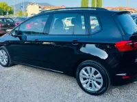 Usata VW Golf Sportsvan Highline 110 CV (80 kW) 2014 Nero Monovolume