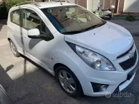 Usata Chevrolet Spark LS 81 CV (59 kW) 2011 Bianco Utilitaria