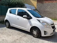 Usata Chevrolet Spark 68 CV (50 kW) 2011 Bianco Utilitaria