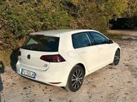 Usata VW Golf VII Trendline 86 CV (63 kW) 2015 Bianco Berlina