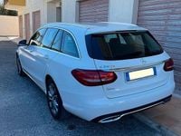 Usata Mercedes C220 170 CV (125 kW) 2017 Bianco Station wagon