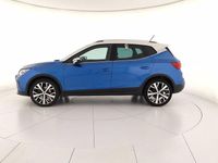 Usata Seat Arona Xperience 95 CV (69 kW) 2021 Blu zaffiro bianco candy SUV