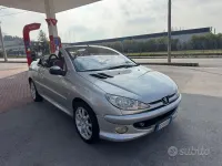 Usata Peugeot 206 CC 109 CV (80 kW) 2003 Grigio Cabrio