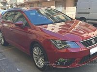 Usata Seat Leon ST Black Edition 131 CV (96 kW) 2020 Rosso Station wagon