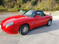 Usata Fiat Barchetta 131 CV (96 kW) 1996 Rosso Cabrio
