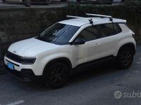 Usata Jeep Avenger Longitude 100 CV (73 kW) 2025 Bianco SUV