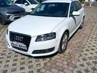 Usata Audi A3 Attraction 90 CV (66 kW) 2012 Bianco Utilitaria