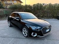Usata Audi A3 150 CV (110 kW) 2022 Nero Berlina