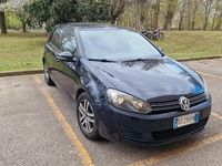 Usata VW Golf VI 110 CV (80 kW) 2009 Nero Utilitaria