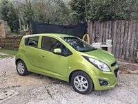 Usata Chevrolet Spark 68 CV (50 kW) 2013 Verde Utilitaria