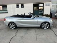 Usata BMW 218 Sport Line 190 CV (139 kW) 2017 Argento Cabrio