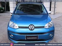 Usata VW up! 60 CV (44 kW) 2018 Blu/azzurro Utilitaria