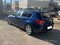 Usata BMW 116 Advantage 116 CV (85 kW) 2017 Blu Utilitaria