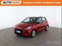 Usata Hyundai i10 67 CV (49 kW) 2021 Rosso Utilitaria