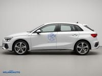 Begagnad Audi A3 Sportback S-Line 150 HK (110 kW) 2023 Vit Halvkombi