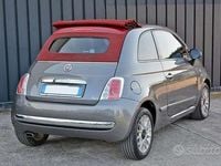 Usata Fiat 500C Lounge 95 CV (69 kW) 2012 Grigio Cabrio