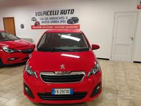 Usata Peugeot 108 69 CV (50 kW) 2017 Rosso Utilitaria