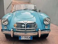 Usata MG MGA 79 CV (58 kW) 1961 Blu/azzurro Cabrio