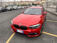 Usata BMW 118 150 CV (110 kW) 2019 Rosso Berlina