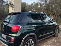 Usata Fiat 500L Trekking 85 CV (62 kW) 2014 Verde Monovolume