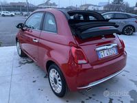Usata Fiat 500C Dolcevita 69 CV (50 kW) 2024 Rosso Cabrio