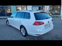 Usata VW Golf VII 110 CV (80 kW) 2015 Bianco Station wagon