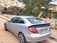 Usata Mercedes C220 Elegance 150 CV (110 kW) 2006 Grigio Coupé