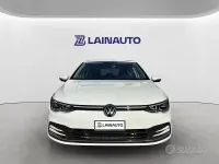 Usata VW Golf VIII Style 131 CV (96 kW) 2022 Bianco Berlina