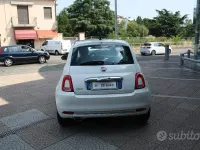 Usata Fiat 500 Lounge 69 CV (50 kW) 2018 Bianco Utilitaria