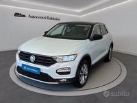 Usata VW T-Roc Style 116 CV (85 kW) 2019 Bianco ghiaccio metalizzato/te SUV