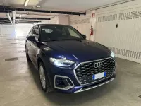 Usata Audi Q5 Sportback S-Line 204 CV (150 kW) 2021 Blu/azzurro SUV