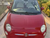 Usata Fiat 500 Pop 69 CV (50 kW) 2009 Rosso Cabrio
