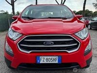 Usata Ford Ecosport 100 CV (73 kW) 2019 Rosso SUV