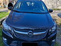 Usata Opel Karl Rocks 75 CV (55 kW) 2018 Nero Utilitaria