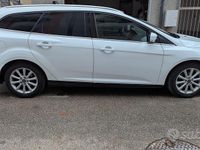 Usata Ford Focus Titanium S 120 CV (88 kW) 2017 Bianco Station wagon