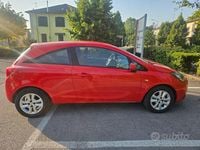 Usata Opel Corsa 69 CV (50 kW) 2015 Rosso Coupé