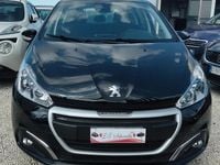 Usata Peugeot 208 Allure 74 CV (54 kW) 2018 Nero Utilitaria