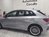 Usata Audi A3 Advanced 116 CV (85 kW) 2022 Grigio Berlina