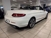 Usata Mercedes C220 170 CV (125 kW) 2017 Bianco Cabrio